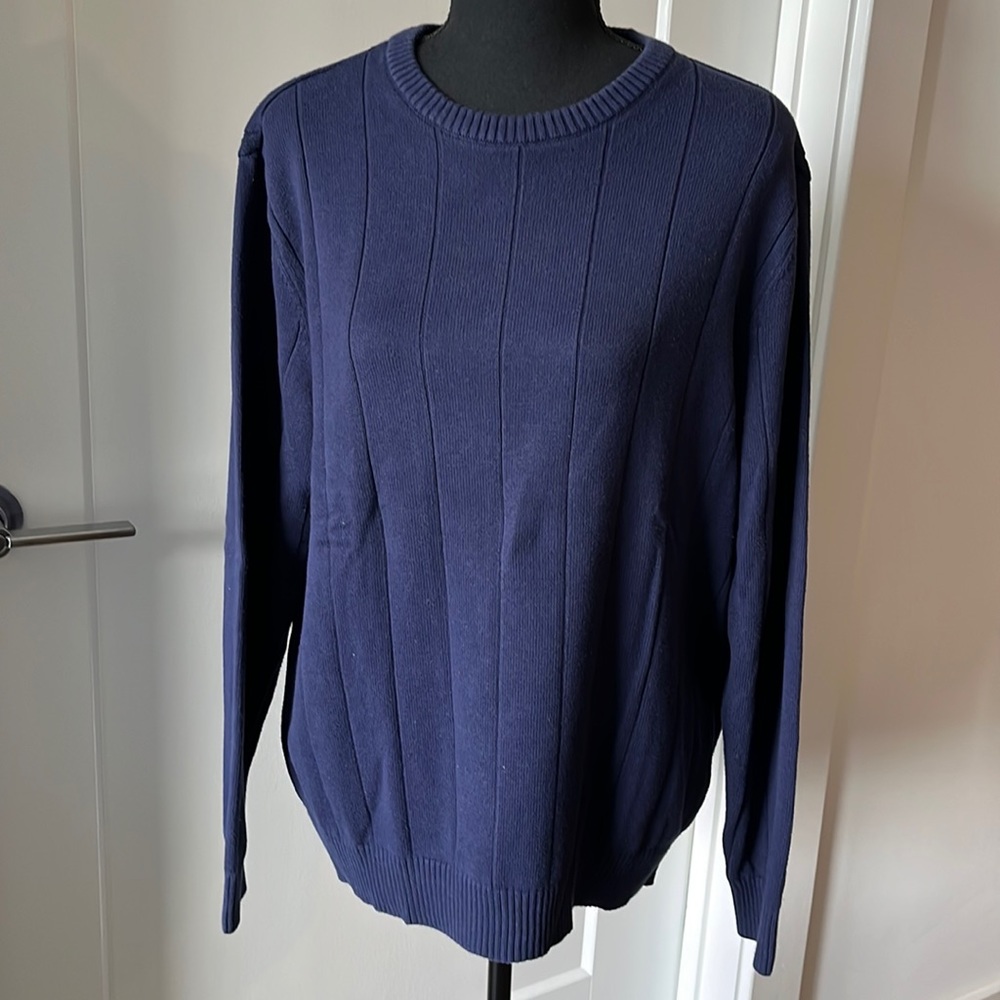 Blue crew neck from Club Room